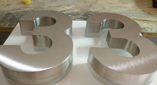 33 sign AVS Group Global Brass & Stainless Steel Lettering