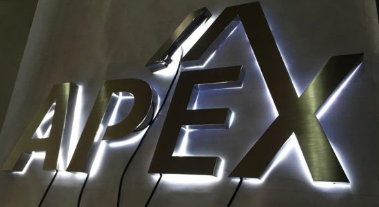 Apex Sign AVS Group Global Backlit Lettering