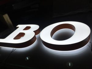 Boss AVS Group Global Frontlit & Backlit Lettering