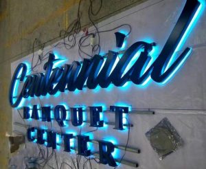 Centennial Banquet Center AVS Group Global Backlit Lettering