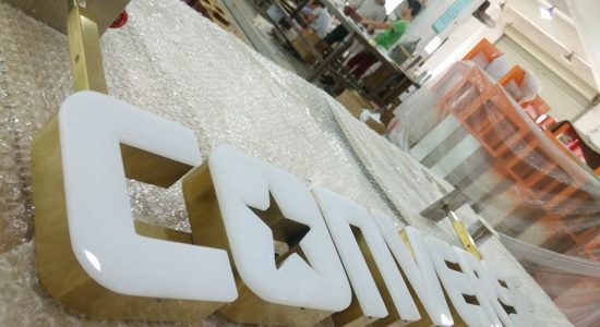 Converse AVS Group Global Frontlit Lettering