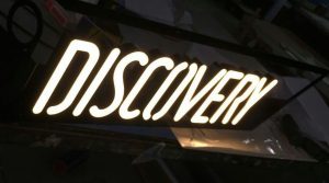 Discovery AVS Group Global Frontlit Lettering