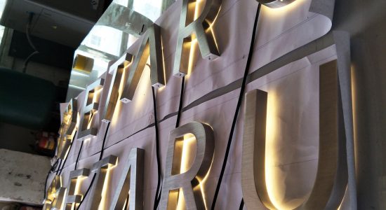 ETARU AVS Group Global Brass & Stainless Steel Lettering