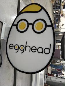 Egghead AVS Group Global Frontlit Lettering