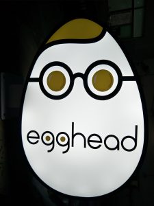 Egghead AVS Group Global Frontlit Lettering