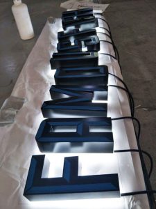 Famous Fish AVS Group Global Backlit Lettering