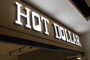 Hot Dollar AVS Group Global Frontlit Lettering