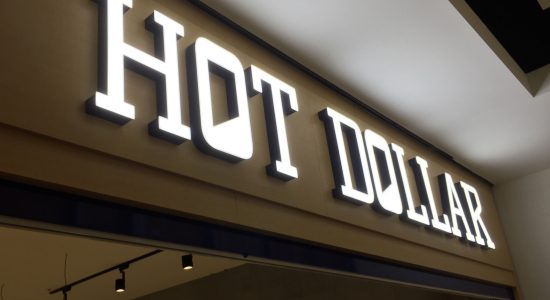 Hot Dollar AVS Group Global Frontlit Lettering