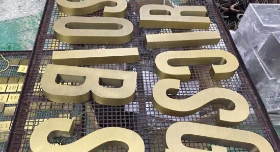 AVS Group Global Brass & Stainless Steel Lettering