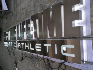 Life Time Athletics AVS Group Global Backlit Lettering