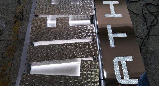 Life Time AVS Group Global Brass & Stainless Steel Lettering