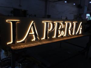 LAPERIA AVS Group Global Backlit Lettering