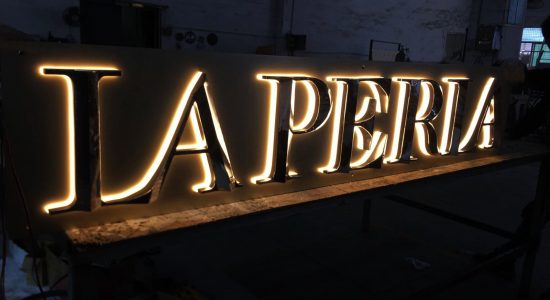 LAPERIA AVS Group Global Backlit Lettering