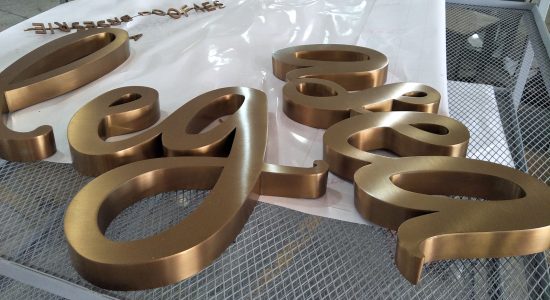 AVS Group Global Brass & Stainless Steel Lettering