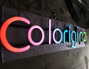 Coloriginz AVS Group Global Frontlit Lettering