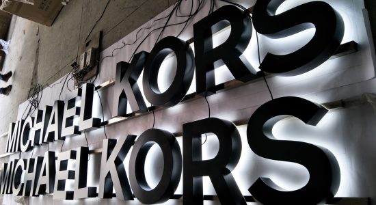 Michael Kors AVS Group Global Backlit Lettering