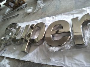 Super Sliver AVS Group Global Brass & Stainless Steel Lettering