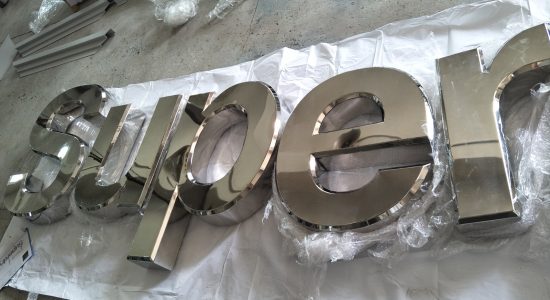 Super Sliver AVS Group Global Brass & Stainless Steel Lettering