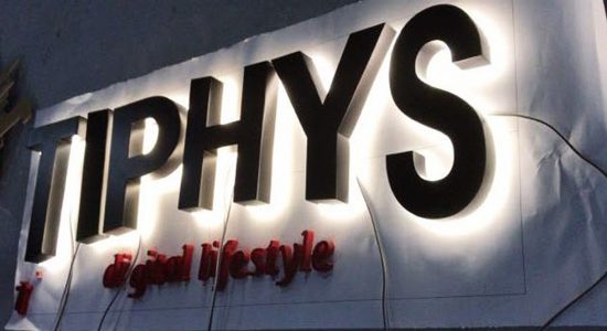 Tiphys digital style AVS Group Global Backlit Lettering