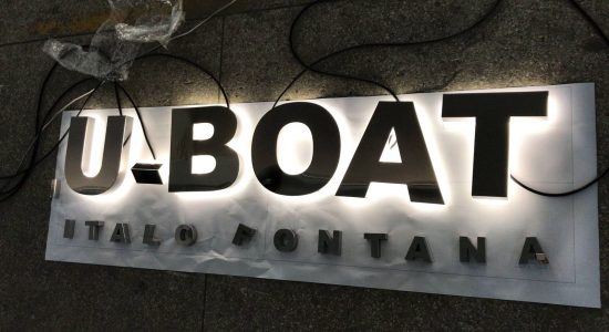 U.Boat AVS Group Global Backlit Lettering