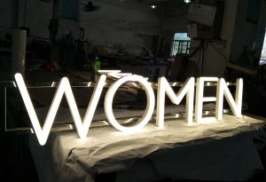 Women AVS Group Global Frontlit Lettering