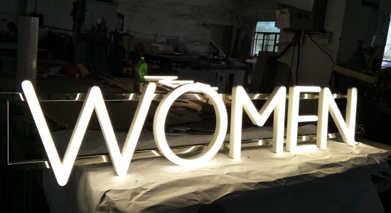 Women AVS Group Global Frontlit Lettering