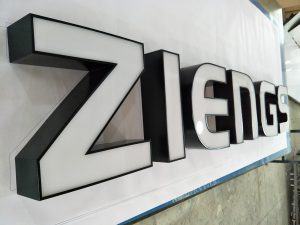 Ziengs AVS Group Global Frontlit Lettering